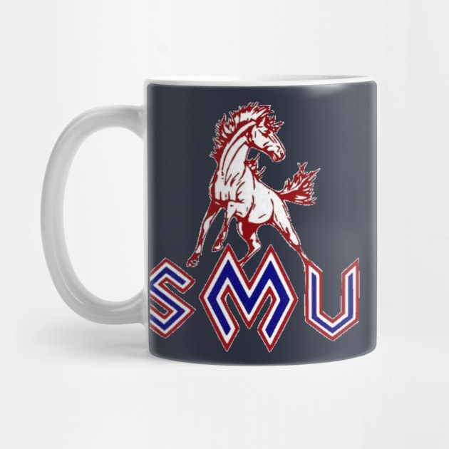 SMU Band Logo Retro by one-broke-kid